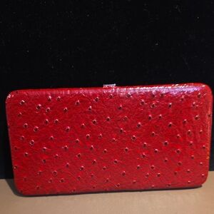 Source Unknown Red Women's Clutch Wallet